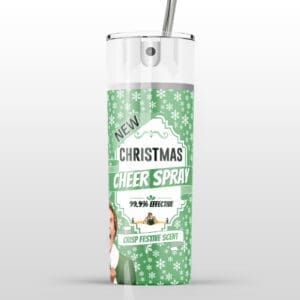 Buddy the Elf Christmas Cheer Spray Stainless Steel Tumbler