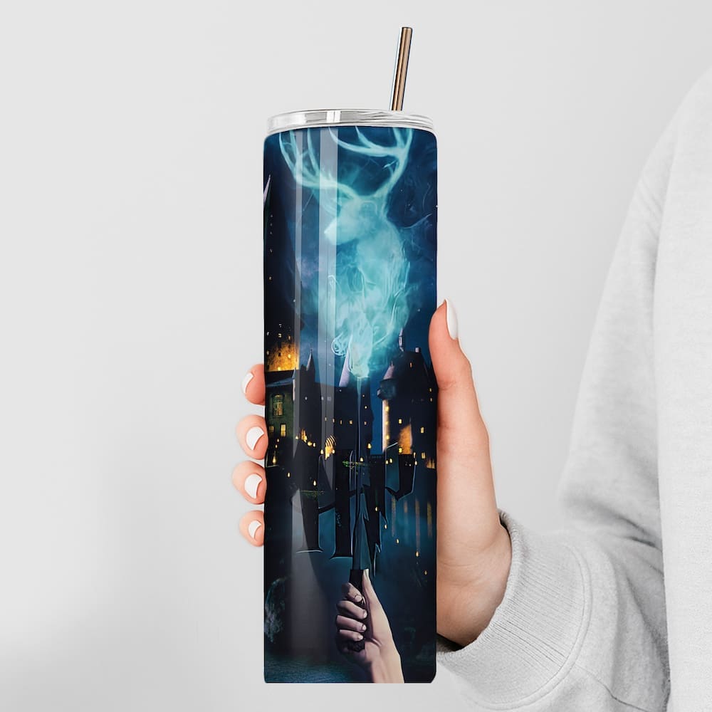 Harry Potter Patronus Stainless Steel Tumbler - Image 3
