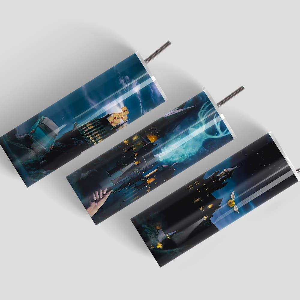 Harry Potter Patronus Stainless Steel Tumbler - Image 4