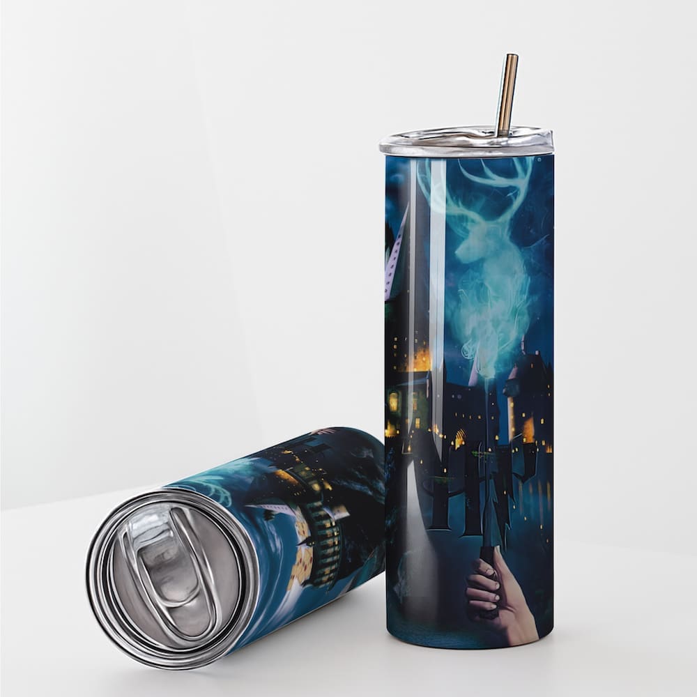 Harry Potter Patronus Stainless Steel Tumbler - Image 6