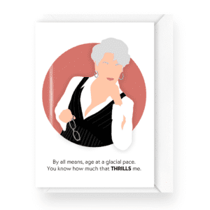 Miranda Priestly Birthday Greeting Card