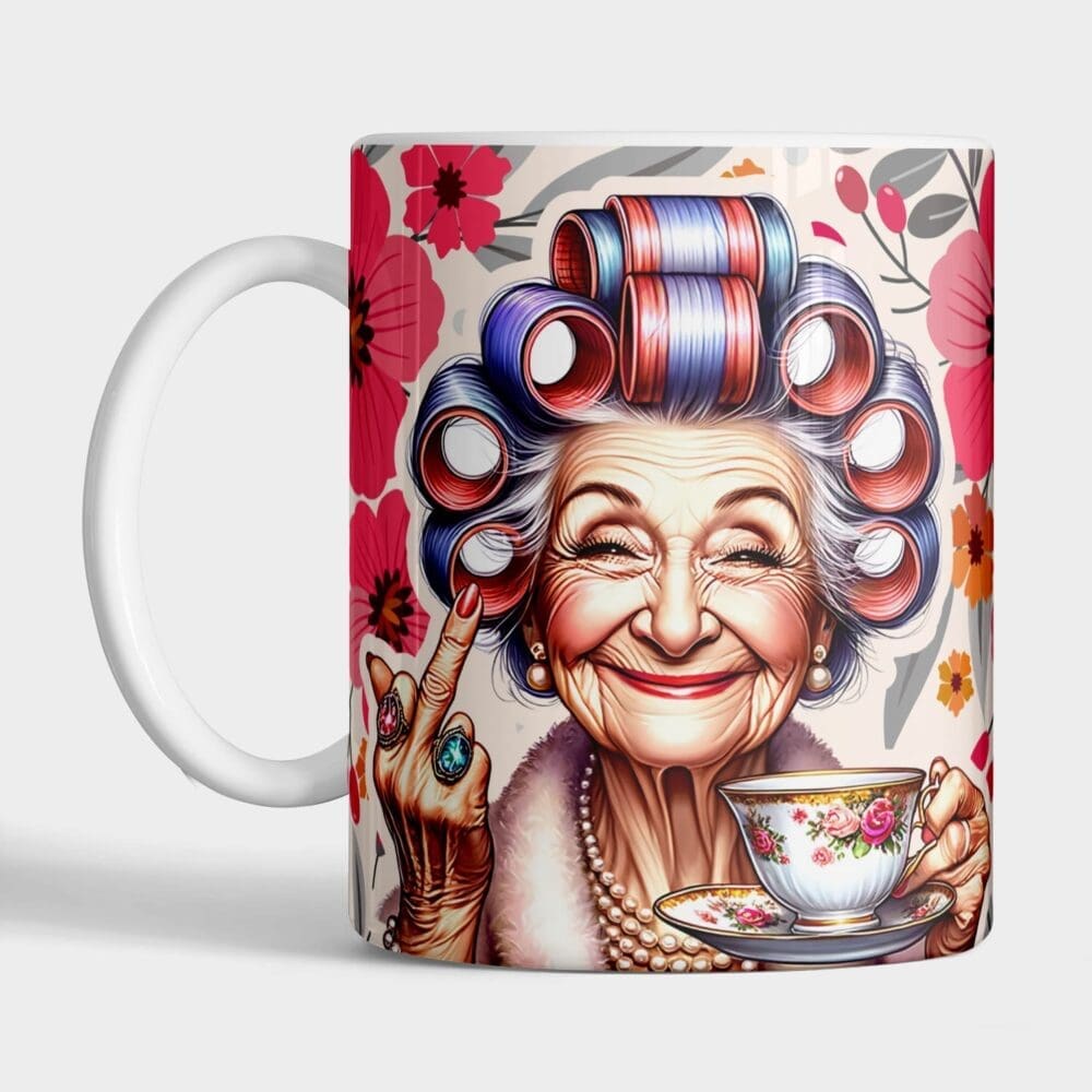 You Put The Grand in Grandma Ceramic Mug