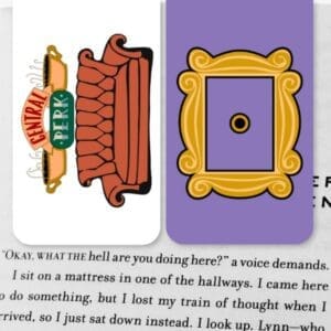 FRIENDS Magnetic Bookmarks Set of 2