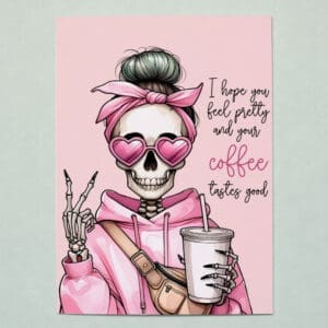 Feeling Pretty Greeting Card