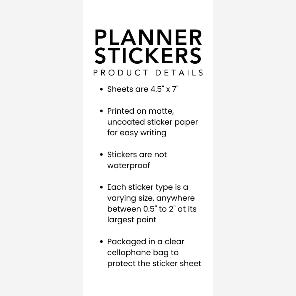 "The F*ck It List" Planner Stickers Sheet - Image 6