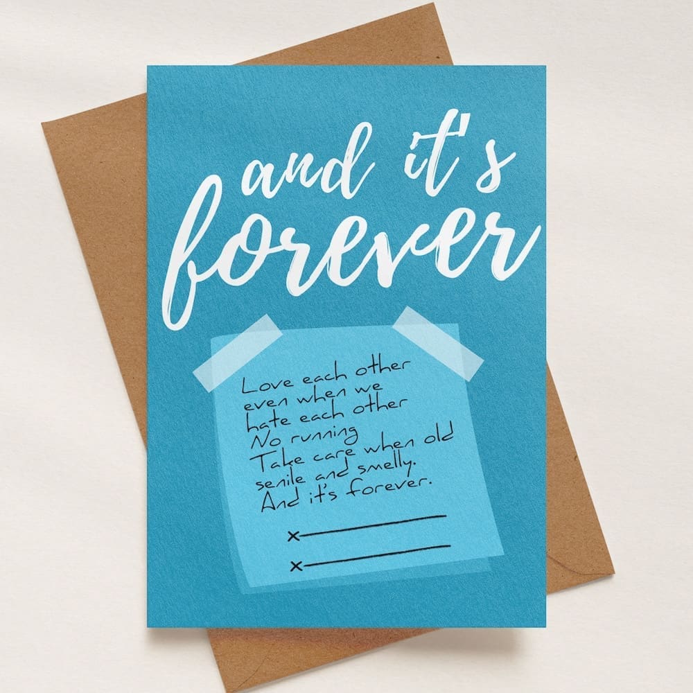 MerDer Grey's Anatomy Post-It Greeting Card