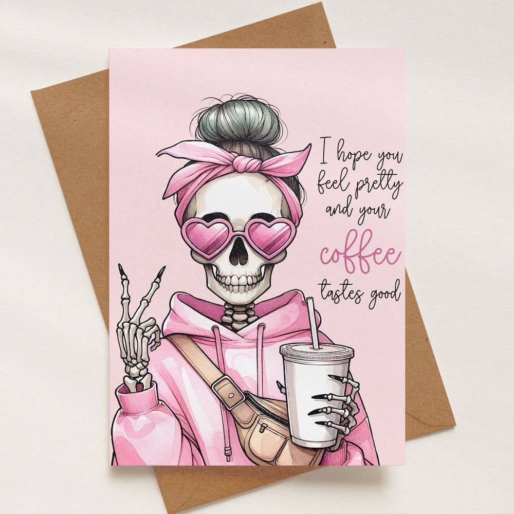 Feeling Pretty Greeting Card